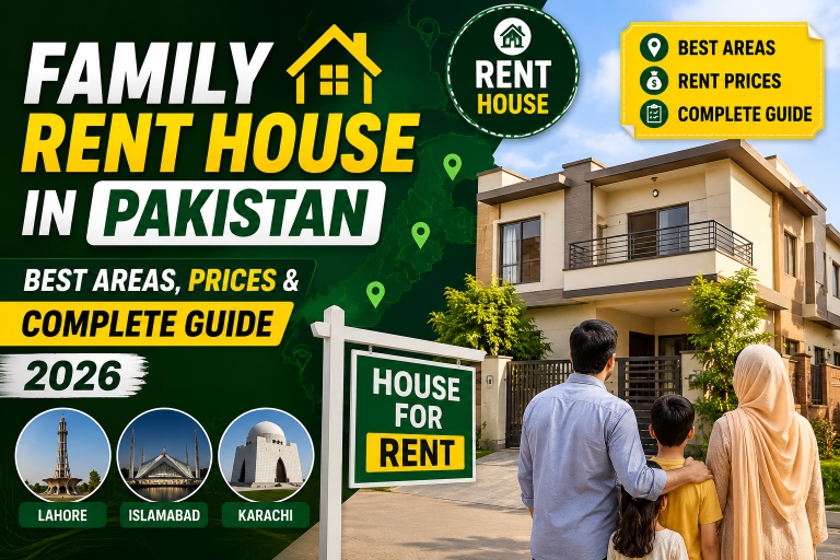 Family Rent House in Pakistan – Best Areas, Prices & Complete Guide (2026)